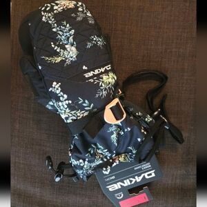 Dakine Black Floral Backpack Set